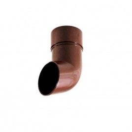 Слив трубы "KraftBerg" коричневый