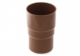 Муфта трубы "KraftBerg" коричневый L
