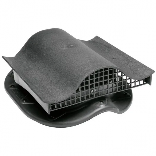 Кровельный вентиль "KraftBerg" для металлочерепицы Монтеррей черный фото 1